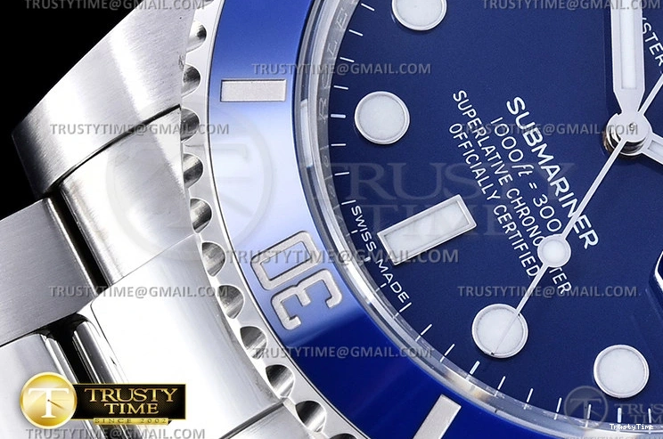 1217 Sporty ROLSUB0338 – Submariner 116619LB 904L SS SS Blue VSF VS 1042